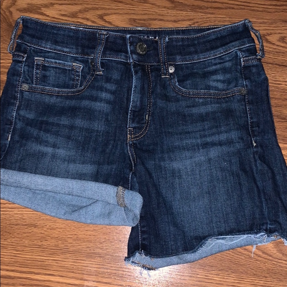 Denim shorts